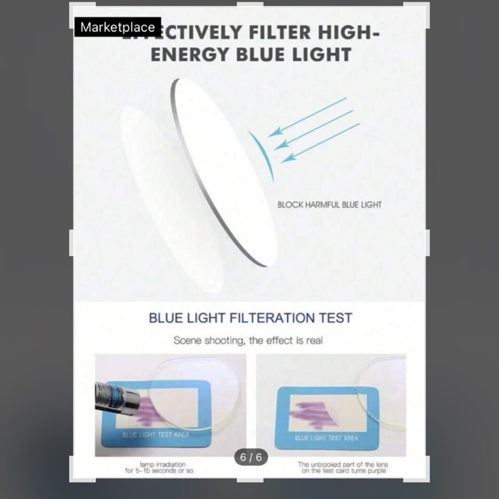 NEW!!!! Ladies Rhinestone Glasses by SHEIN - Picture 9 of 9